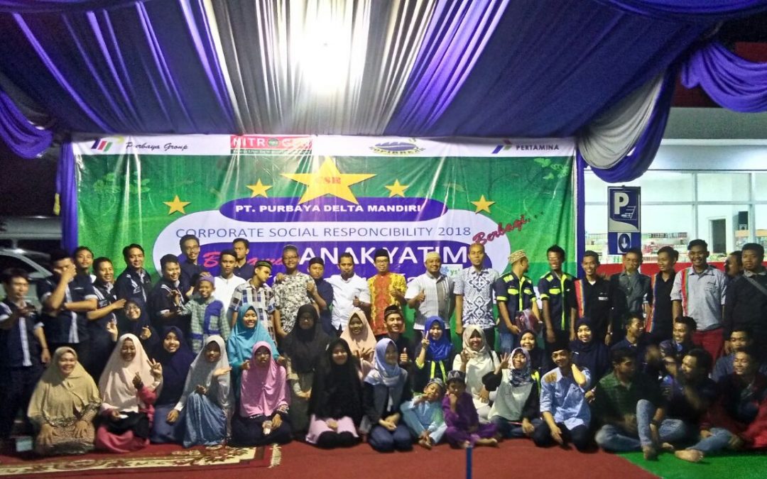 Buka Puasa Bersama di SPBU Buduran