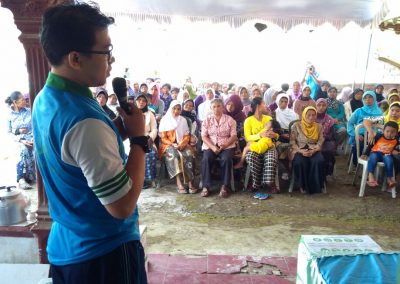 Acara Bakti Sosial Yayasan Suara Hati dengan masjid Al-Muhajirin