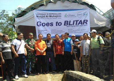Acara Bakti Sosial Yayasan Suara Hati dengan masjid Al-Muhajirin