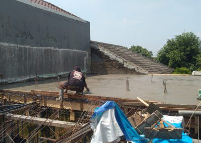 Alhamdullilah Pengecoran Sudah Selesai