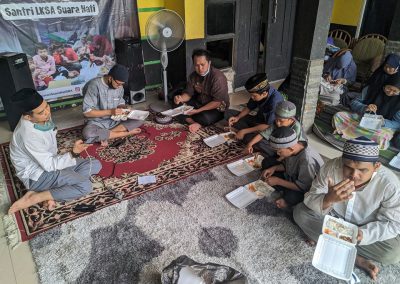 Do'a Bersama Santri dan Santriwati LKSA Suara Hati