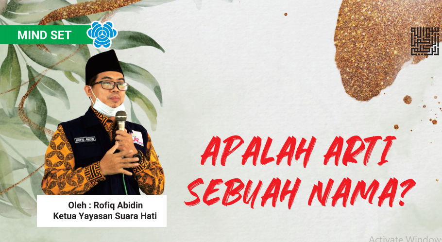 APALAH ARTI SEBUAH NAMA?