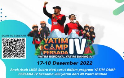 YATIM CAMP PERSADA 20 HARI LAGI
