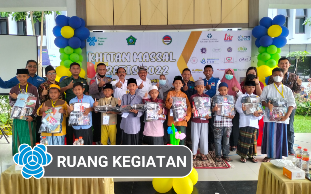 KHITAN MASSAL GRATIS 2022 DISAMBUT POSITIF MASYARAKAT SIDOARJO
