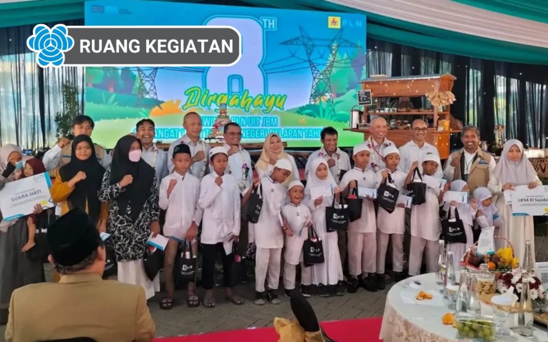 Panti Asuhan Suara Hati Ikut Hadir Rayakan Hut Ke-8 PLN UIT JBM