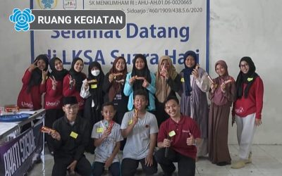 Kunjungan HIMA Psikologi UMSIDA Ke LKSA/ Panti Asuhan Suara Hati